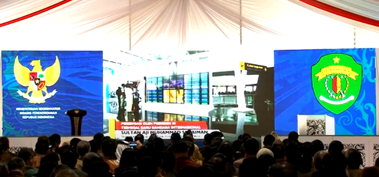 Peresmian bandara internasional